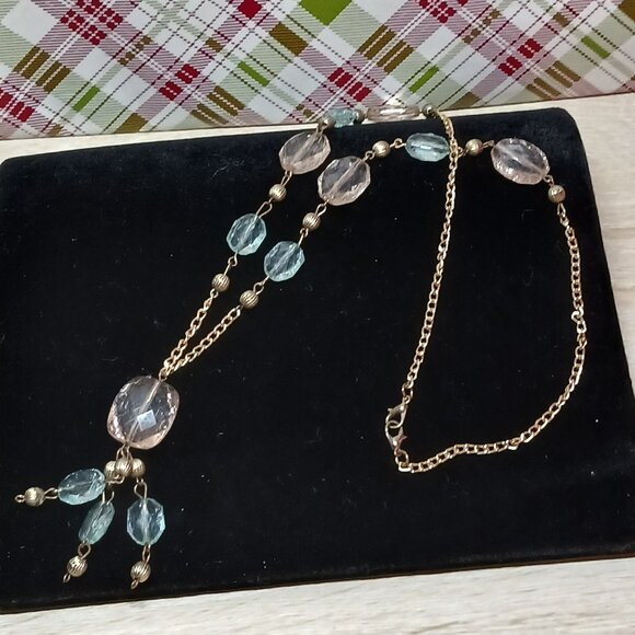 Fashion Jewelry Vintage Costume Jewelry Beaded Necklace #60 - Picture 7 of 8